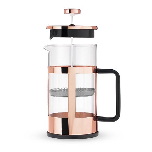 Pinky Up Noelle 1.5 L Ceramic Electric Tea Kettle, Grey, Rose Gold